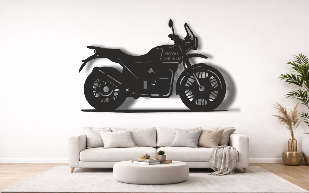 Royal Enfield Himalayan 411 Metal Wall Art